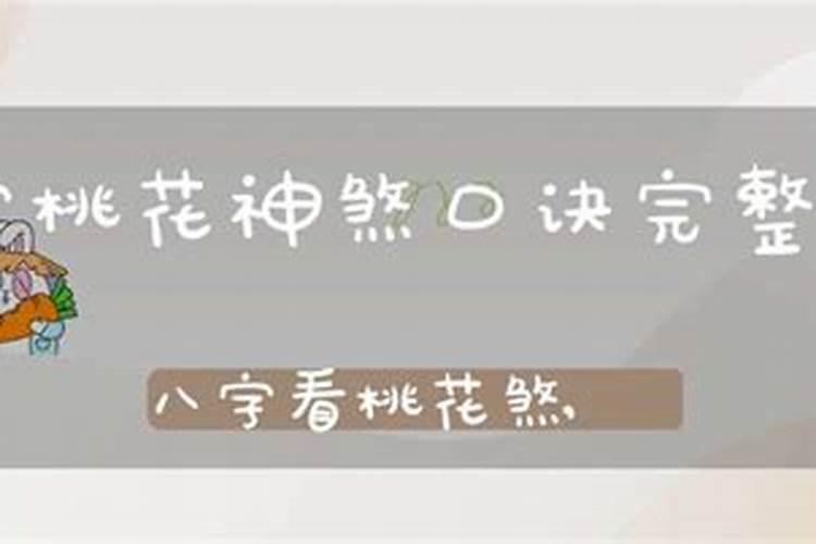 八字带桃花煞什么意思