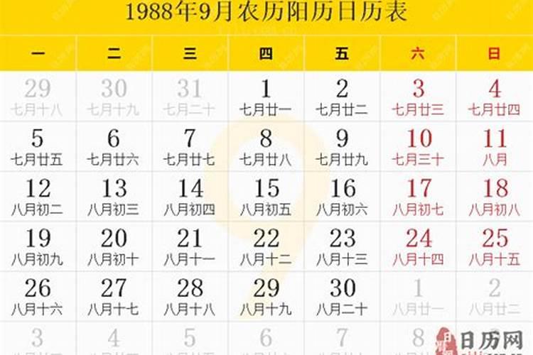 1988年正月二十八日亥时出生