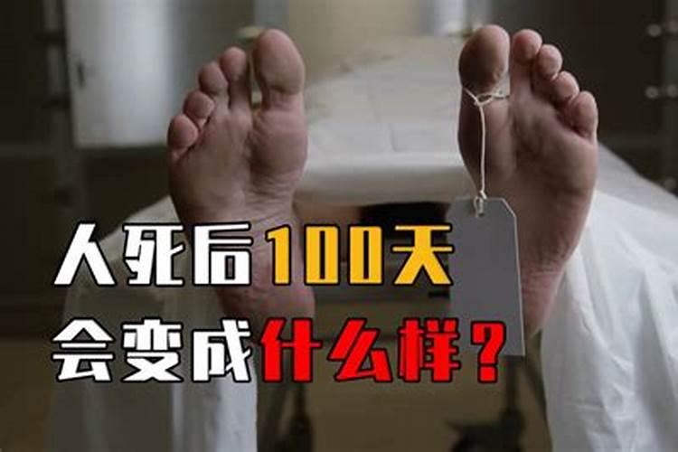 人死后一百天会啥样