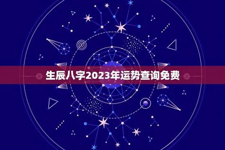 查看2023年的运势