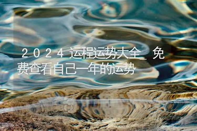 测八字2024年的运势