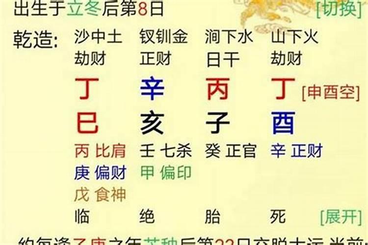 八字劫财伤官多的男人