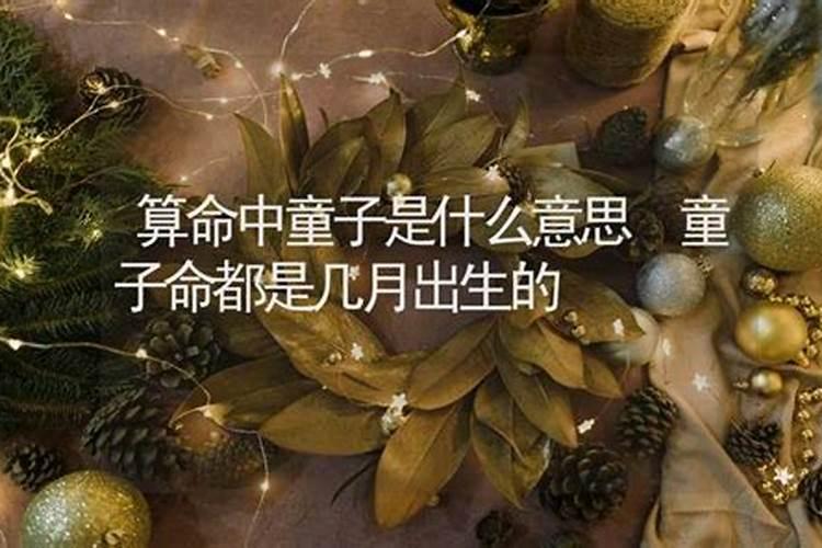 抽签算童子命准吗