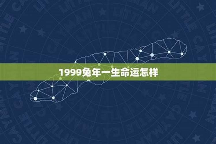 1999年兔的一生运势