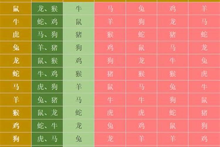 生肖里面相害是什么意思