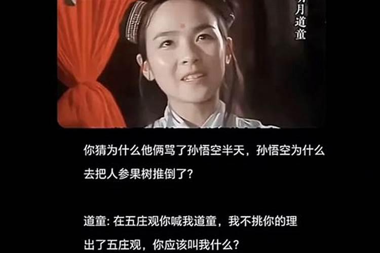 镇元大仙的两个童子性格